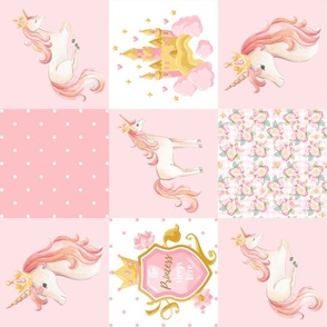 Unicorn Princess Pink Layout