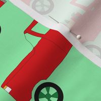 newtruckchristmasfabric