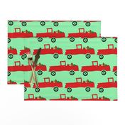 newtruckchristmasfabric