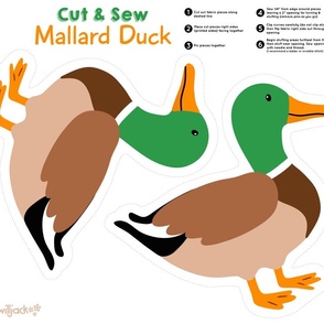 Cut and Sew Mallard Duck