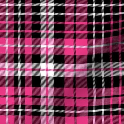 Modern Pink Plaid | Pink Tartan