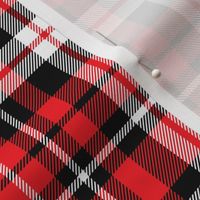 Modern Red Plaid | Red Check