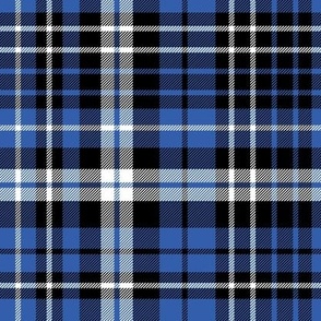 Modern Blue Plaid | Blue Tartan