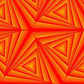 Geometric Triangle Gradient Pattern