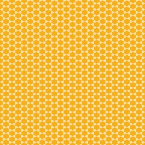 Shades of Yellow Hexagon Mandalas