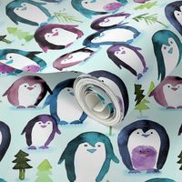 arctic whimsy penguins 8in