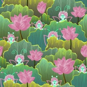 Lotus Flower Fairy Children