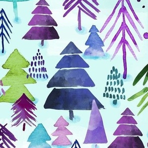 Arctic whimsy trees 12inch