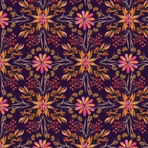 Fall Collage Pattern QWT 20521 - 024589002446