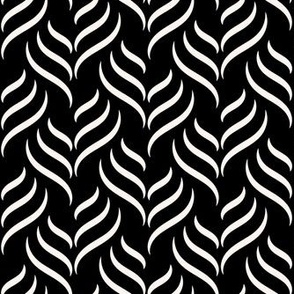  Block print - Indian style - version 2 - black