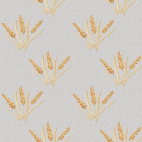 Serene Waves of Wheat on light taupe (small)