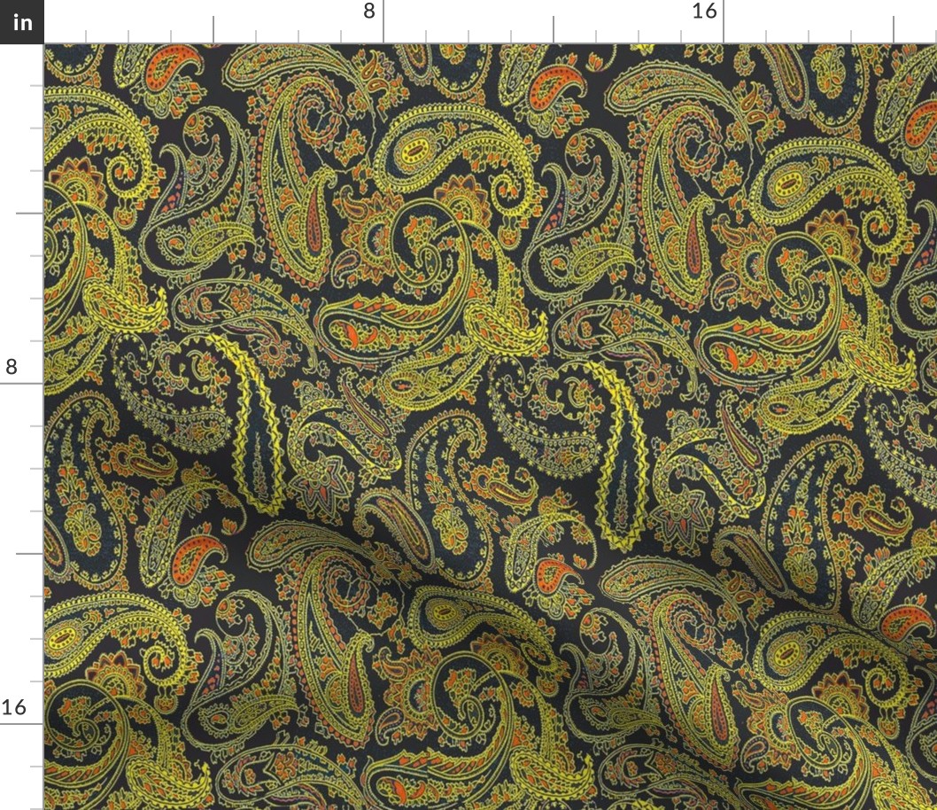 Paisley French Gold