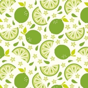 Juicy Lime on Cream (Medium Scale)