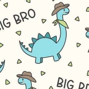 Dino Sibilings: Big Bro Cowboy Dino (Large Scale)