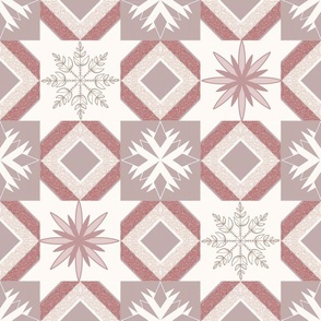 Cozy snowflakes - medium size