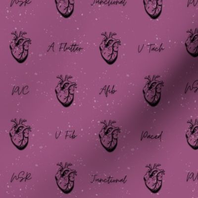 Cardiac Rhythm - purple