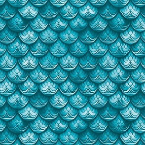 Enchanting Dragon Scales for Magical Creations blue