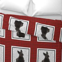 Scottie Traits Quilt/Pillow Panel