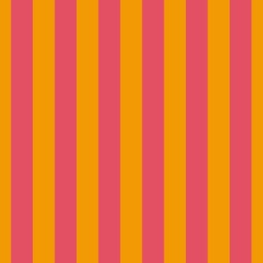 Pink and orange stripes