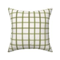 Pine Green checked- Large