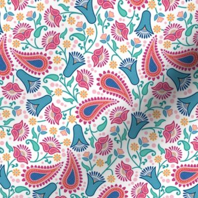 Godavari Floral Paisley Peach Fuzz Pairings Palette Small 