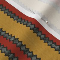 French Country Stripes Turkish Gold Medium 