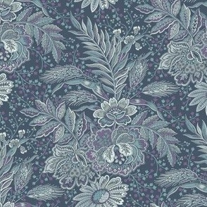 Fleurs Sauvage de Villandry Newbury Port Blue Small 