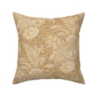 Fleurs Sauvage de Villandry Sandstone Fawn Medium 