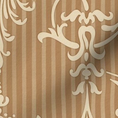 Darcy Island Damask Gladstone Tan Large 