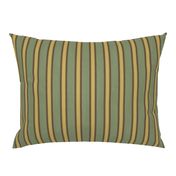 French Provincial Stripes Seaweed Muslin Green Medium 