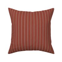 French Provincial Stripes Mysore Red Small 