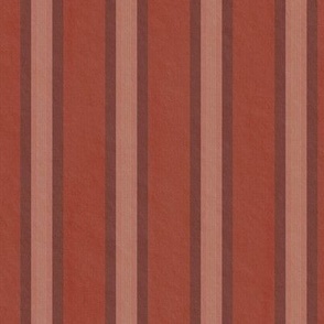 French Provincial Stripes Mysore Red Medium 