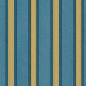  French Provincial Stripes Suntory Blue Medium 