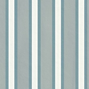 French Provincial Stripes Eastwood Blue Medium 