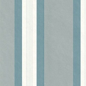French Provincial Stripes Eastwood Blue Large