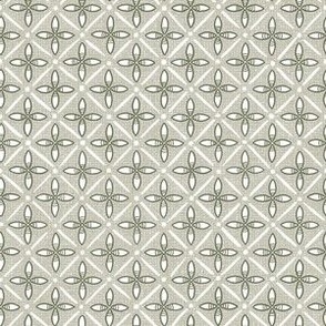 Diamond Flowers 1_Sage Green