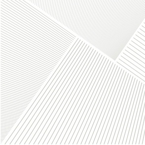 Calming Geometric Vibrations // on White