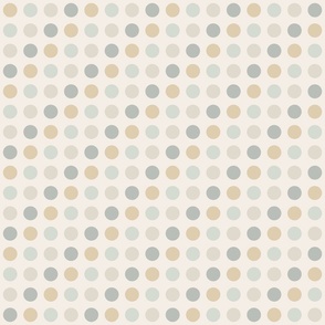 diagonal grid with dots in light neutral colors | medium