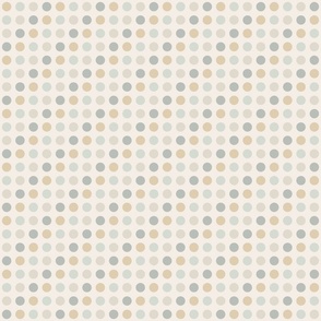 diagonal grid with dots in light neutral colors | small