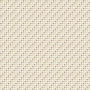 grid with dots in warm neutral colors on ivory | tiny