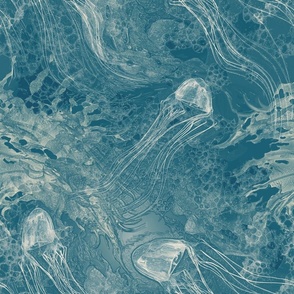 jellyfish_seaweed_teal_ivory