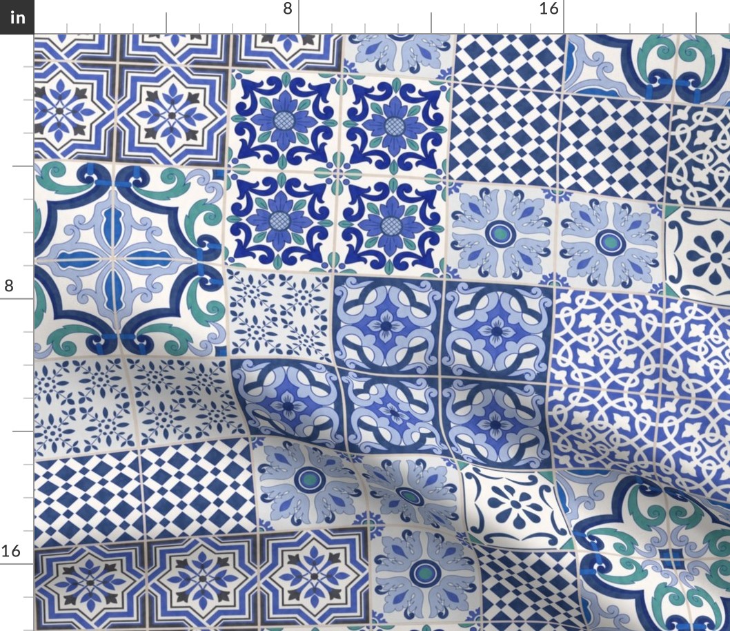 TILES BLUE