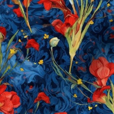 van gogh inspired flowers for valentines