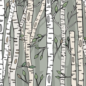 Gentle Forest (Sage Green Tint) 