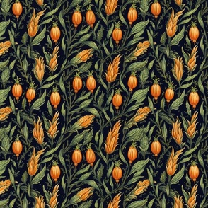 art nouveau corn harvest inspired by william morris