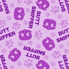 BUTT SNIFFER PURPLE SCATTERED