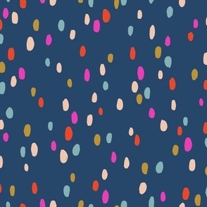 Applause (Custom Holiday Downpour Blue) || hand-drawn spots
