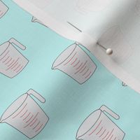 Measuring Cups Light Blue- Small Print