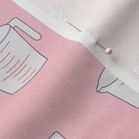 Measuring Cups Light Pink- Medium Print