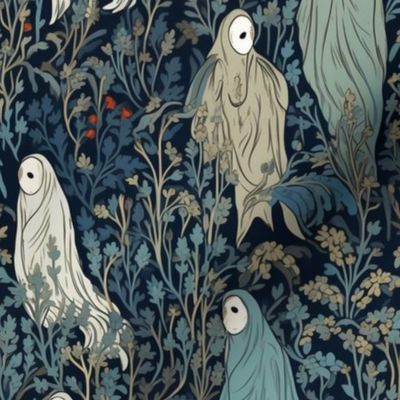 hungry ghosts inspired by william morris